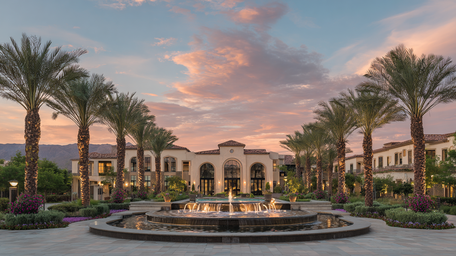Comfortable lounge at partner treatment facility